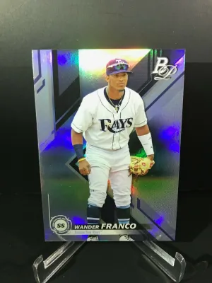 2019 Bowman Platinum Top Prospects Wander Franco #TOP9