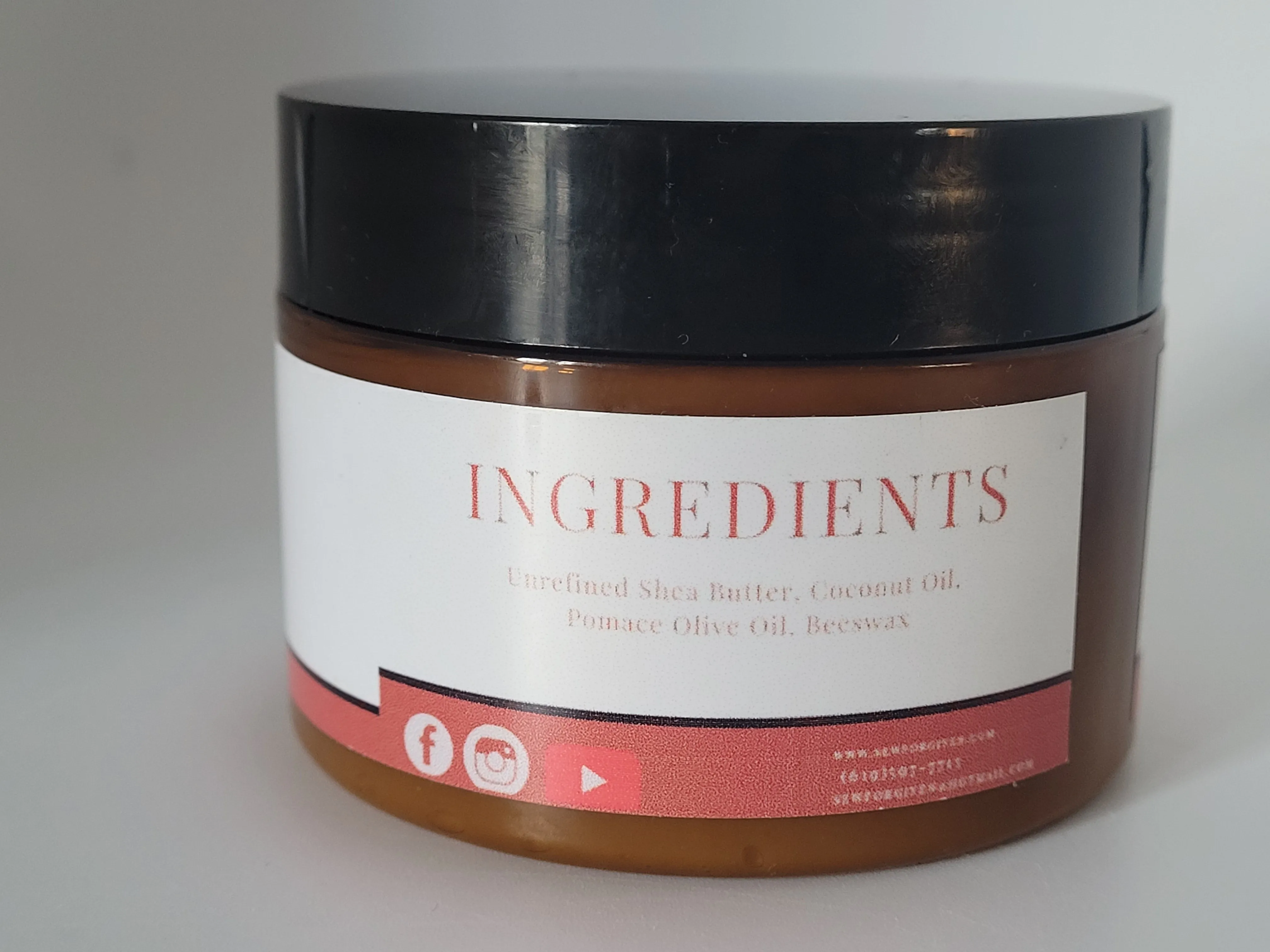 Artisan natural Shea Butter 4 oz
