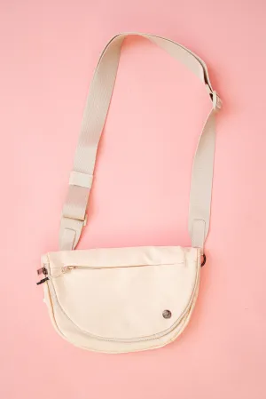 Beige Margot Moon Belt Bag