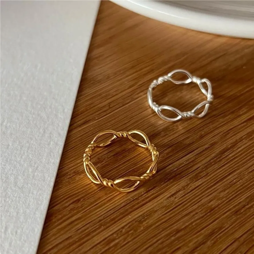 Braided Ring (Solid Silver)