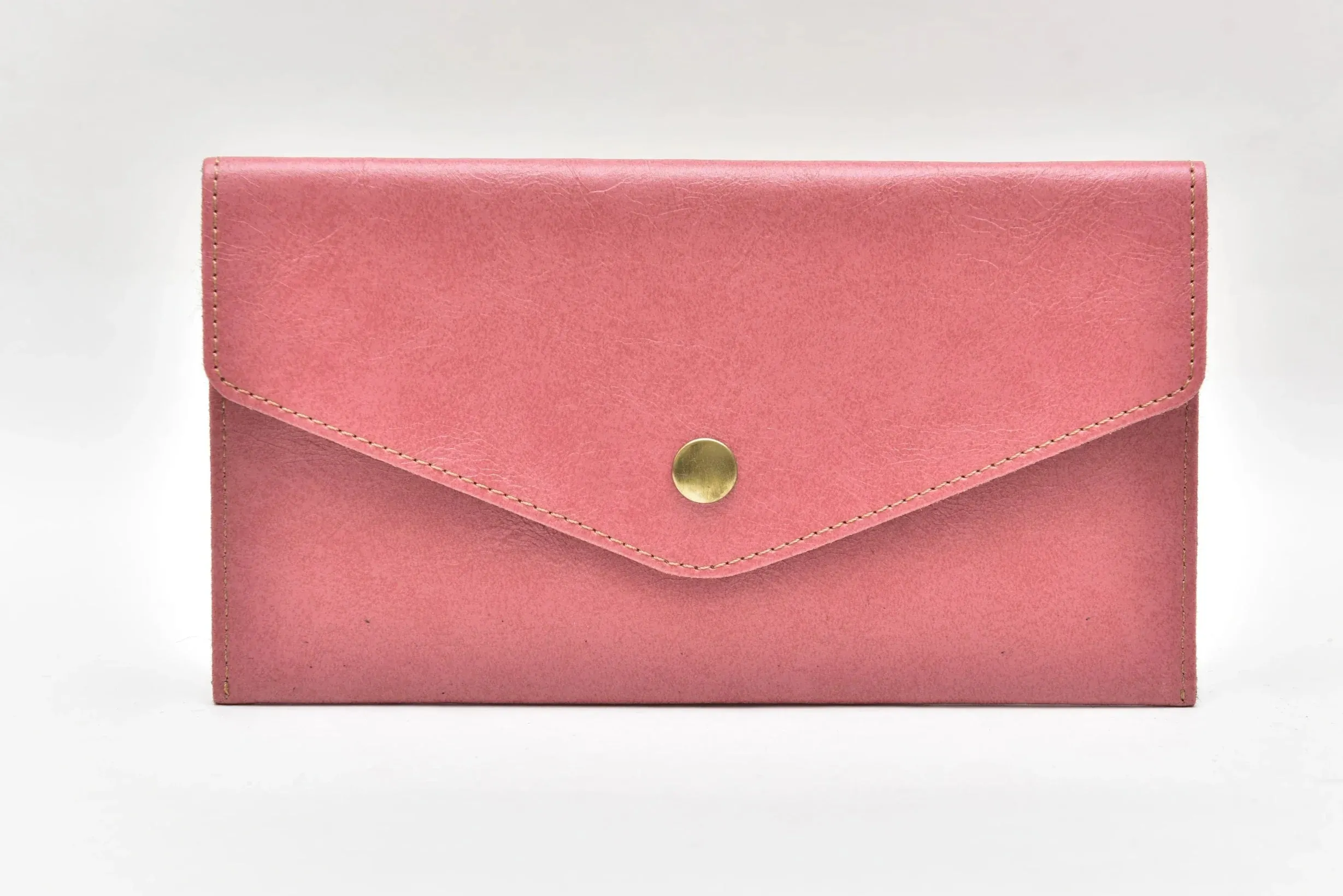 Classy Minimal Clutch   Classy Men's Wallet | Couple Gifts - Peach