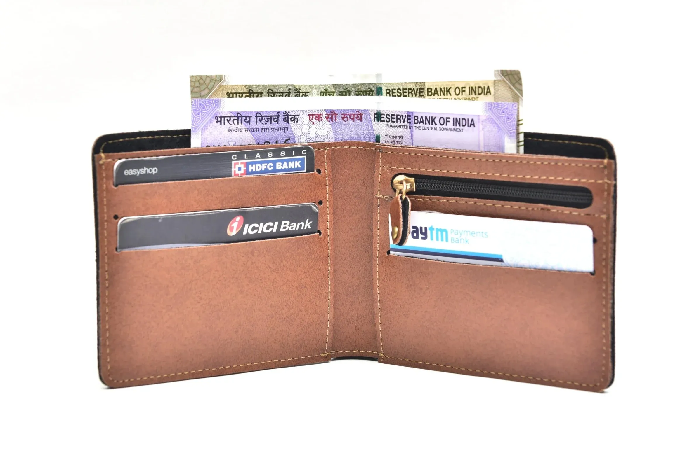 Classy Minimal Clutch   Classy Men's Wallet | Couple Gifts - Tan