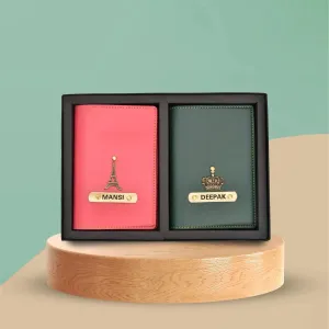 Couple Twinning Passport combo (2 pcs)