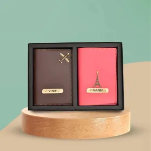 Couple Twinning Passport combo (2 pcs)