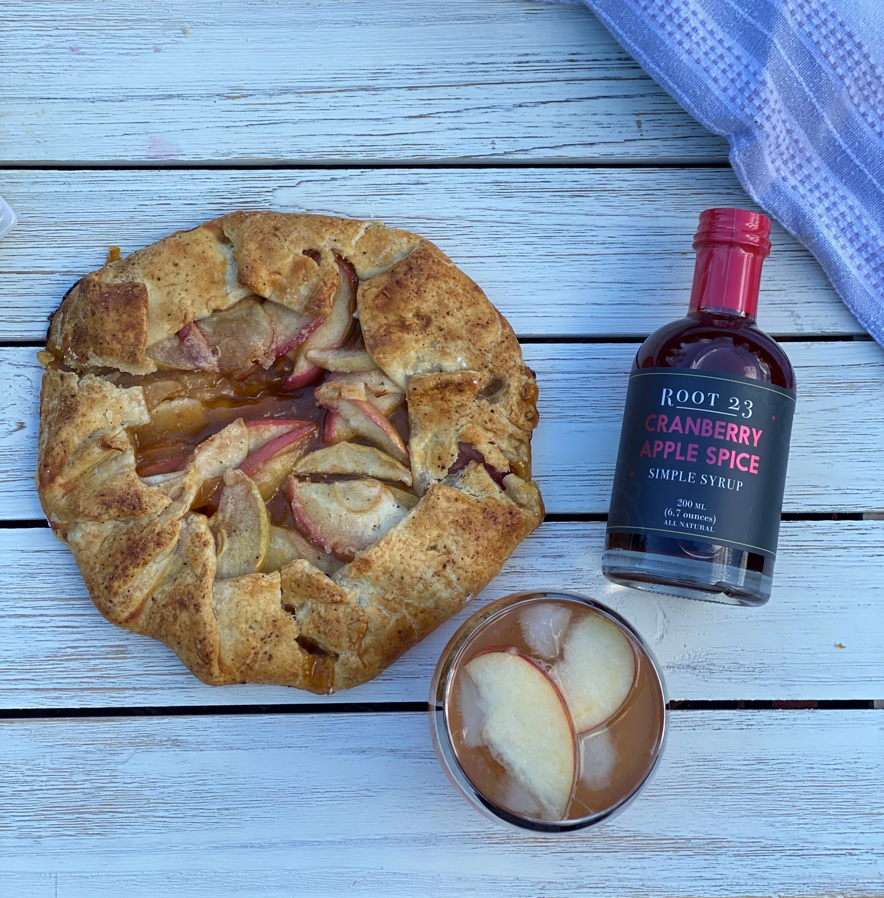 Cranberry Apple Spice Simple Syrup