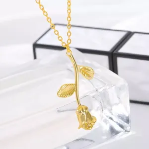 DAINTY ROSE NECKLACE