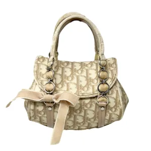 Dior Beige Logo Mini Bag