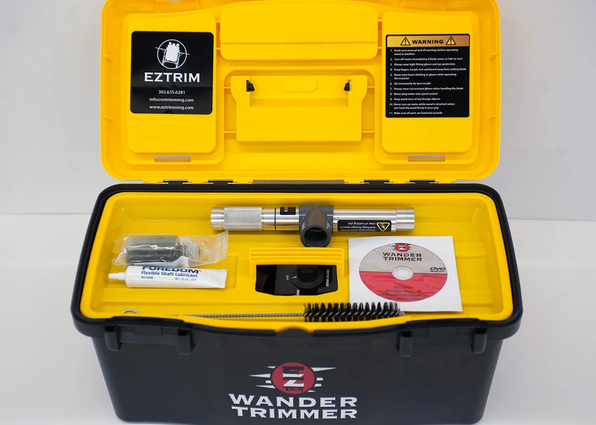 EZ Trim Wander Trimmer - Wet Commercial Leaf Trimmer - (1 Count)