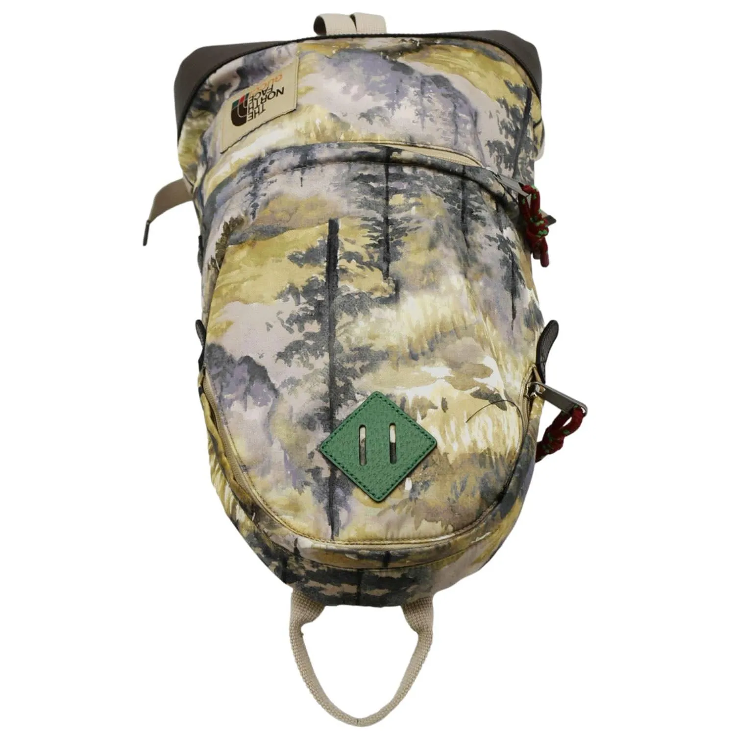 GUCCI x The North Face Mountain Print Nylon Backpack Multicolor
