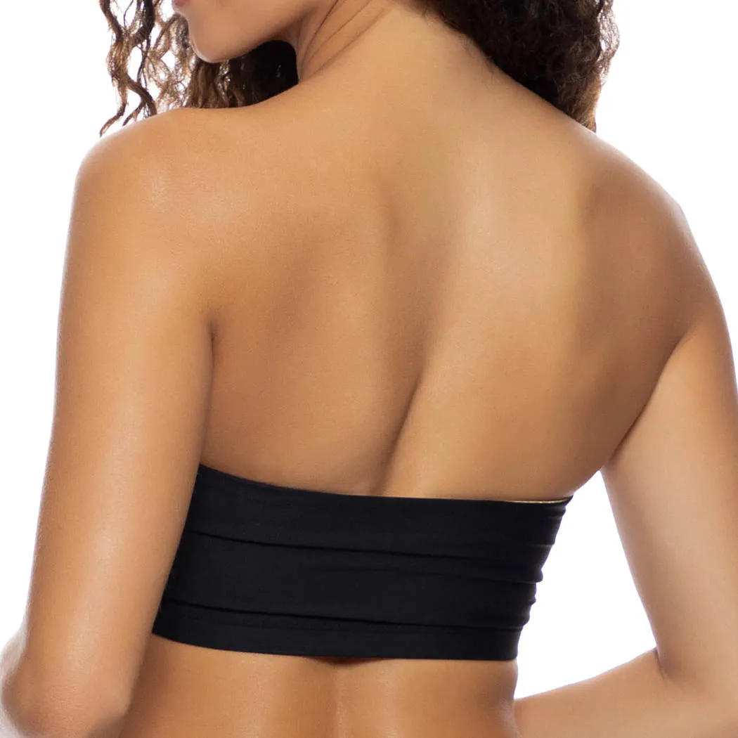 JETSET LULI - Double Loop Bandeau Crop Top