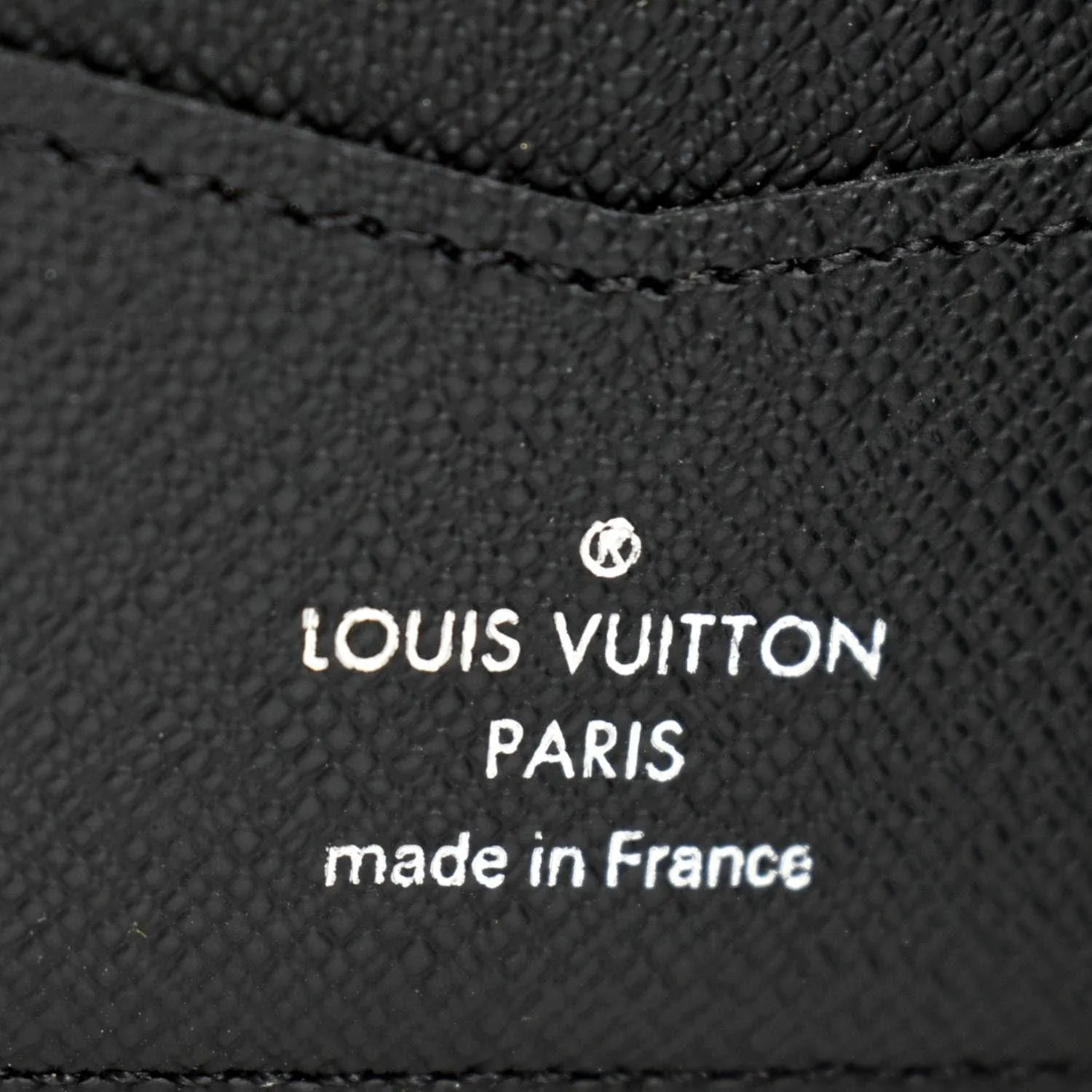 LOUIS VUITTON Damier Graphite Canvas Multiple Wallet Black