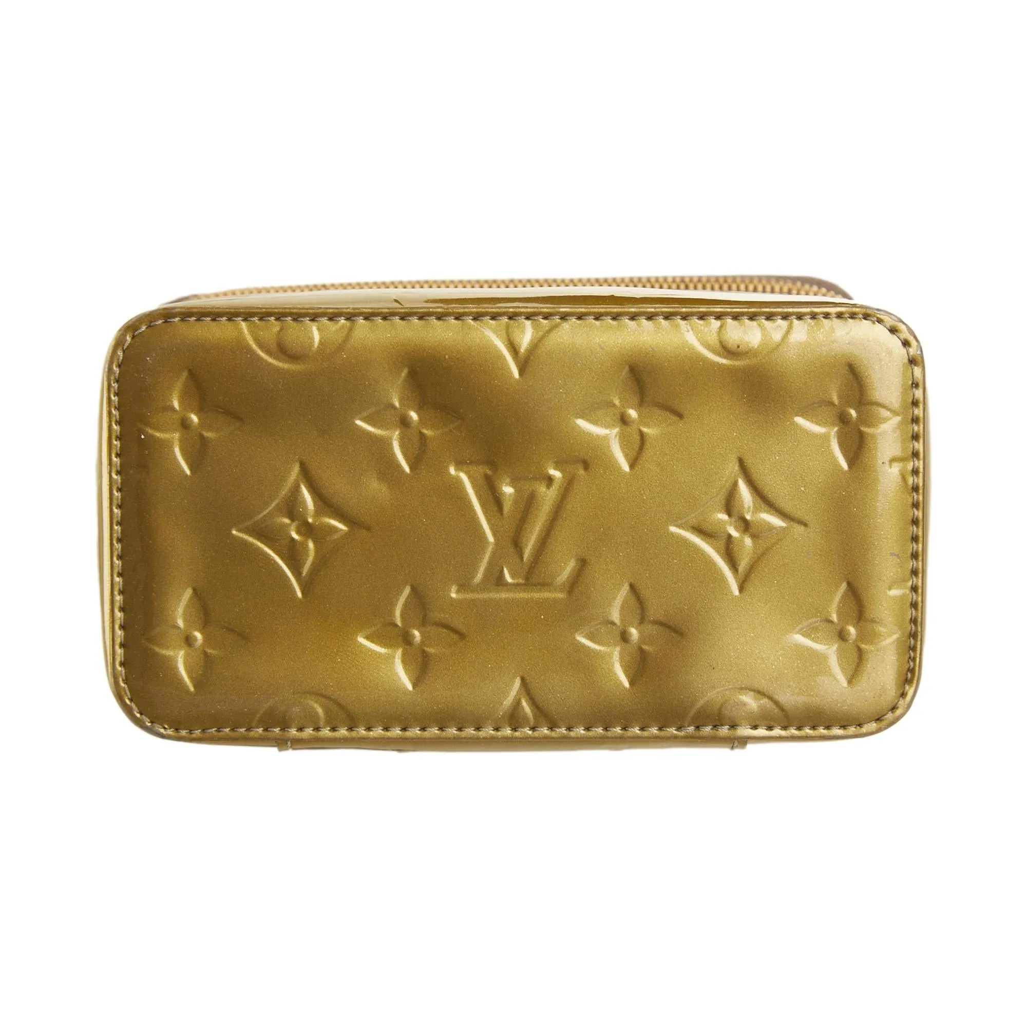 Louis Vuitton Green Mini Vanity Bag