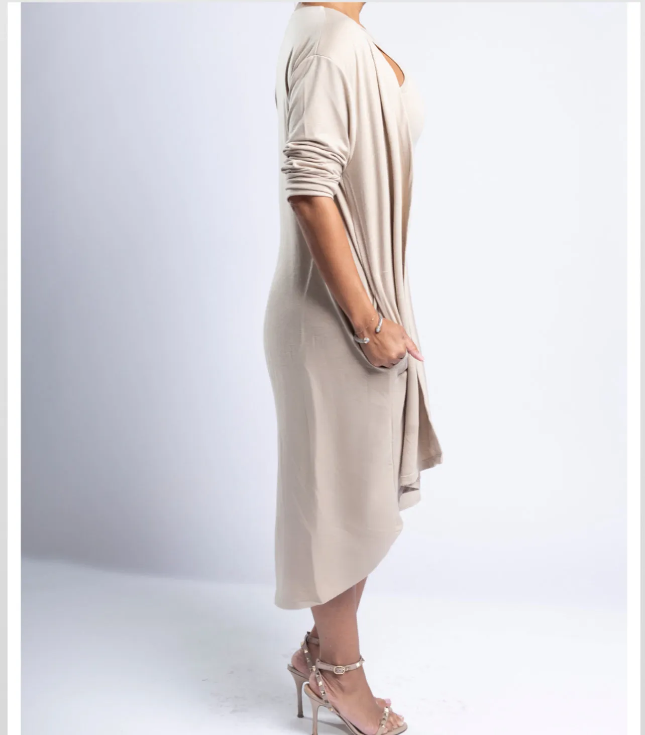 MONICA - Simple Cardigan - Coconut
