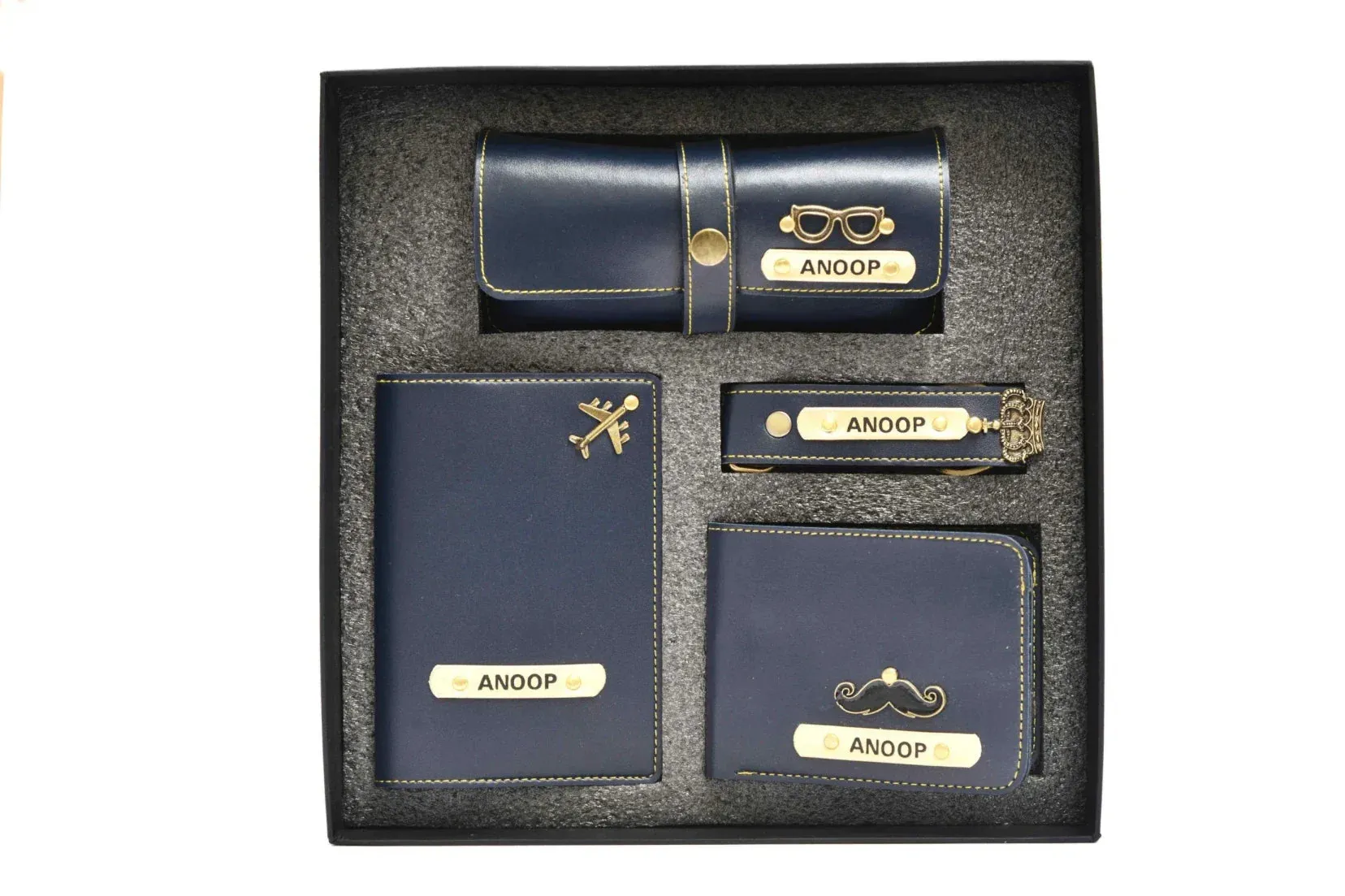 Pack of 2 Personalized All in One Men's Combo (4 pcs)