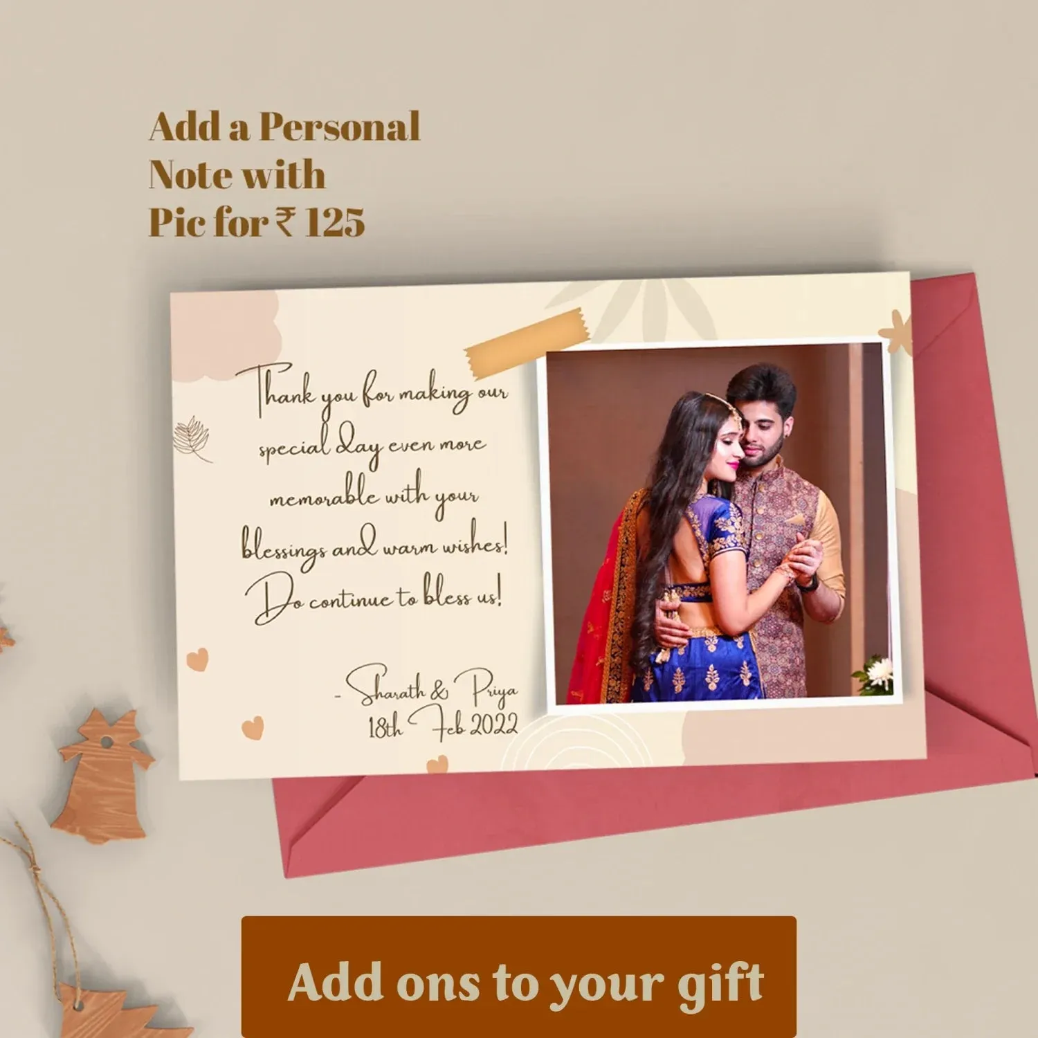 Personalized Couple's Combo : Premium Lady Wallet ( Product 1 )& Men's Wallet(Product 2) - Olive Green