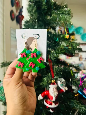 Pink Bows Christmas Tree