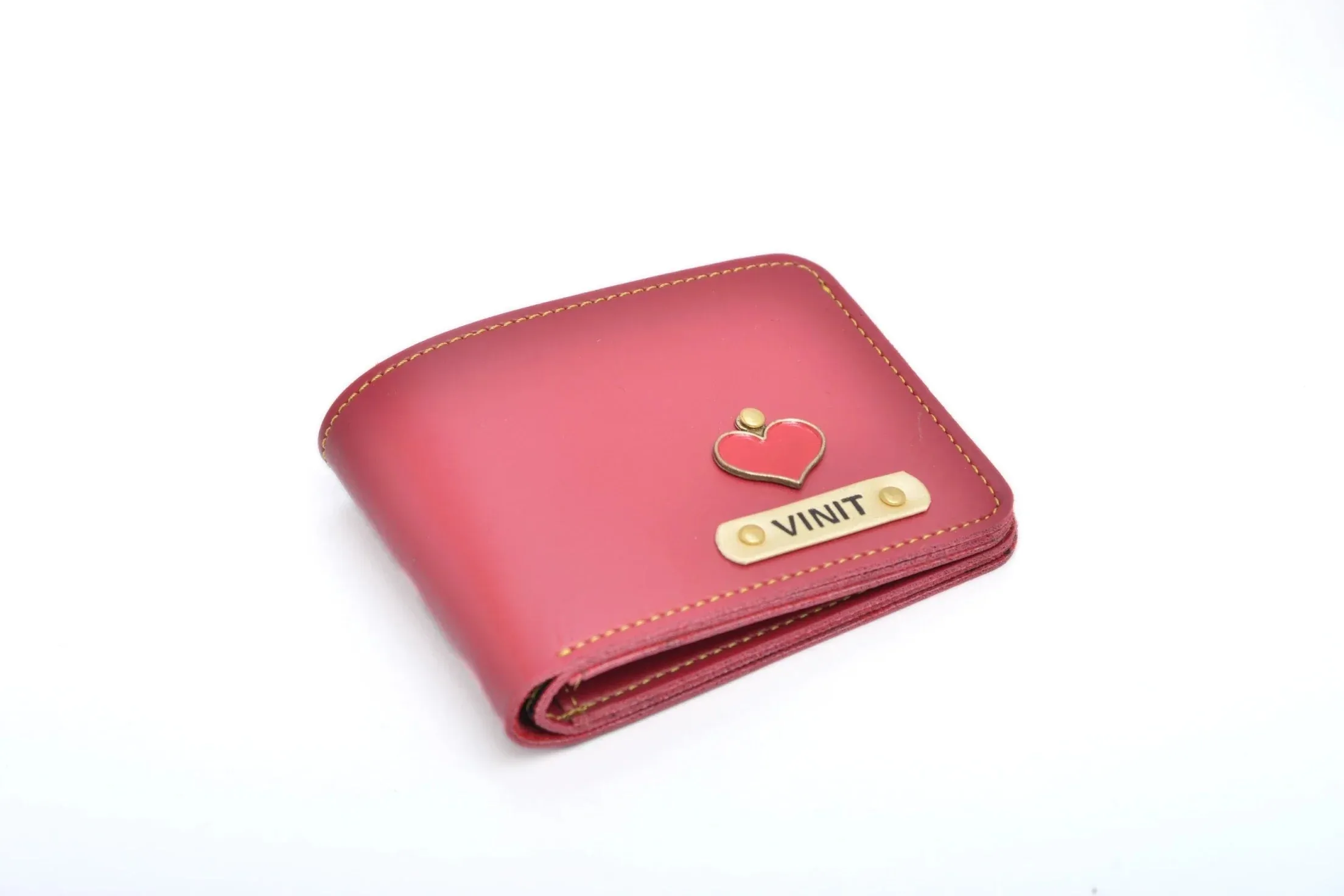Premium Lady Wallet & Men's Wallet & Personalised Couple Rainbow Classic WaterBottle - Wine