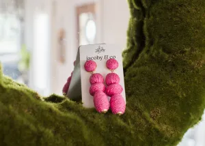 Raffia Statement Earrings