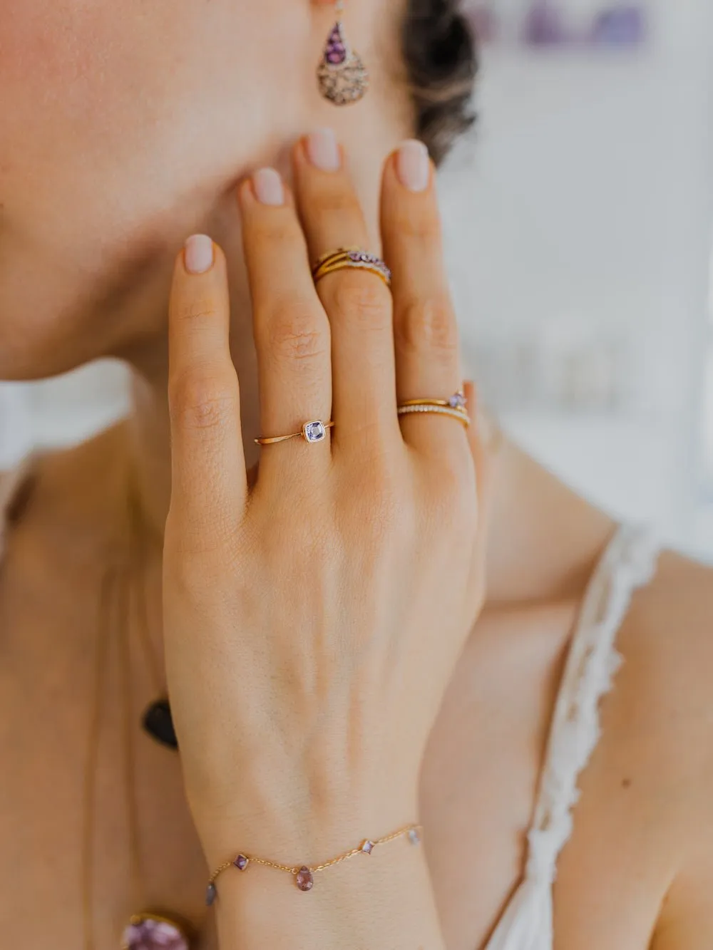 Simple Tanzanite Ring