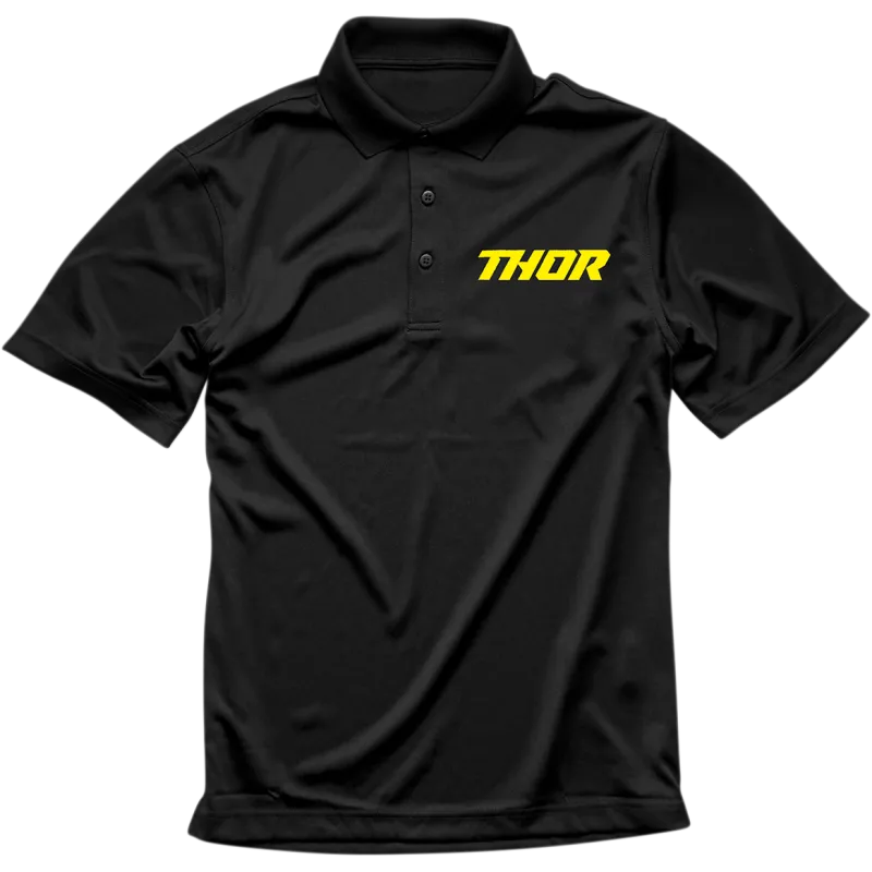 Thor Loud Mens Polo - Black