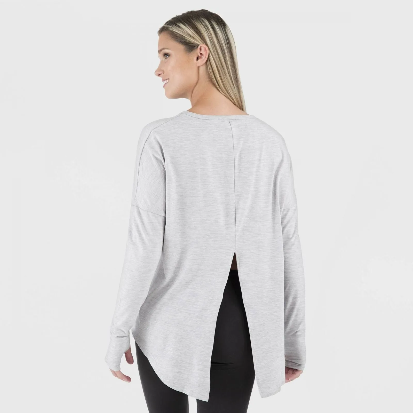 Wander by Hottotties Women's Charlotte Drop Shoulder Thermoregulation Tunic Top