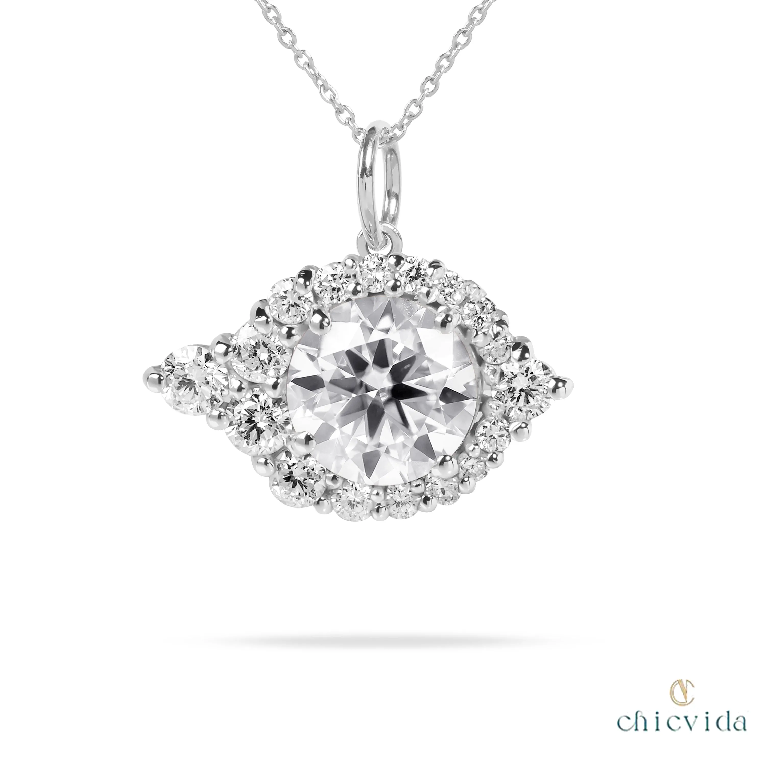Wander Moissanite Pendant
