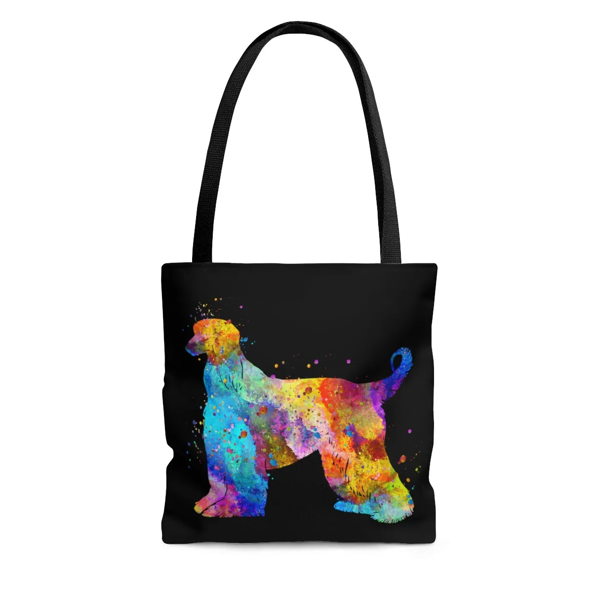 Watercolor Afghan Hound Tote Bag