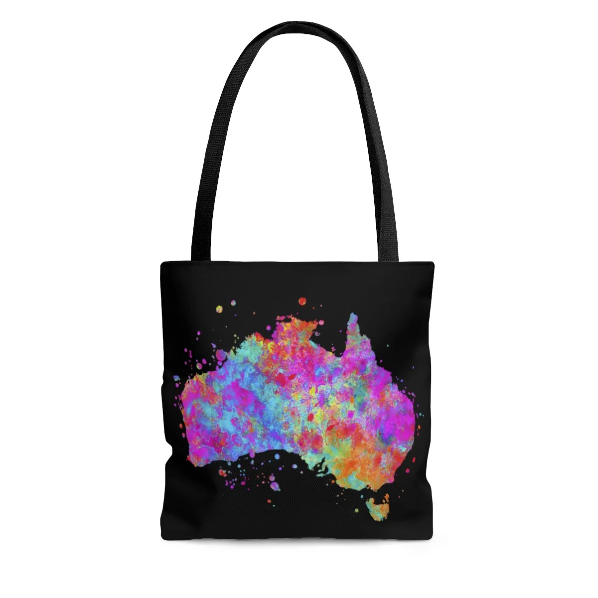 Watercolor Australia Map Tote Bag