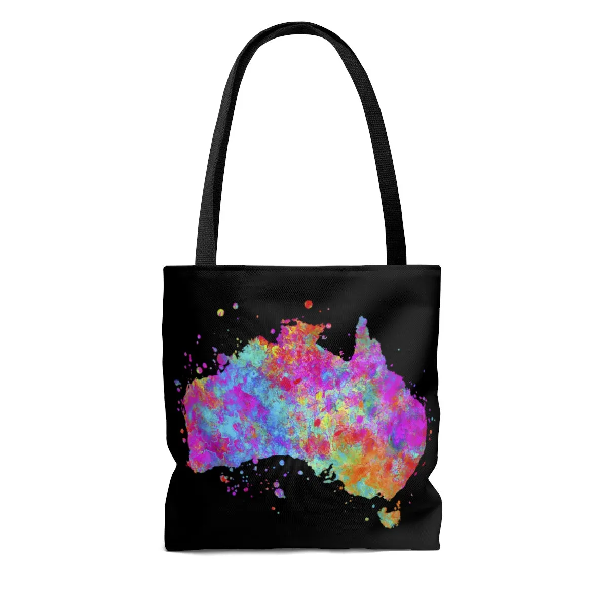 Watercolor Australia Map Tote Bag