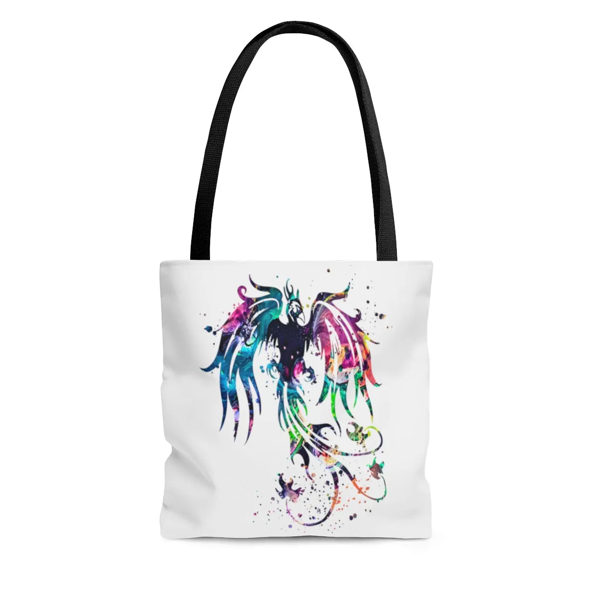 Watercolor Phoenix Bird Tote Bag
