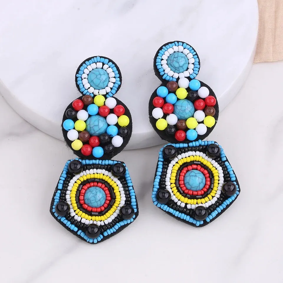 ZANZIBAR STATEMENT EARRINGS